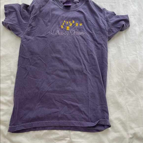 Magical Castle Embroidery “I Have a Dream” Tee - Small - Picture 2 of 2